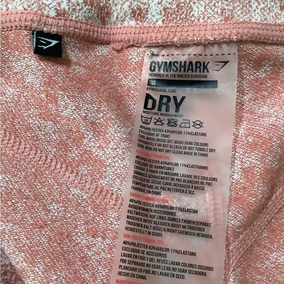 Gymshark Women’s Fleur Textured Mid-rise Gym Leggings - Picture 6 of 6